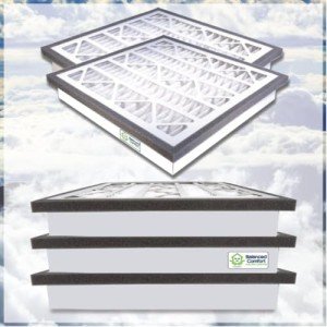 20x20x3 MERV 13 Pleated Air Filters - 6 Pack
