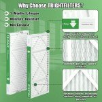 16x24x2 MERV 8 Air Filters - 4 Pack