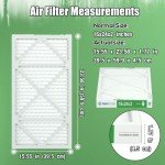 16x24x2 MERV 8 Air Filters - 4 Pack