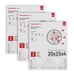 Honeywell Home MERV 8 20x25x4 Air Filter 3-Pack