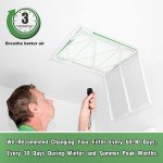 16x24x2 MERV 8 Air Filters - 4 Pack