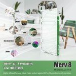 16x24x2 MERV 8 Air Filters - 4 Pack