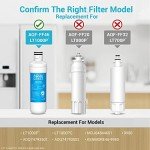 Aqua Crest LT1000PC Refrigerator and Air Filter Combo