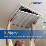 16x18x1 MERV 8 Air Filters - 6 Pack