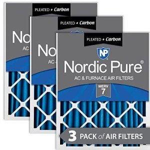 Nordic Pure 14x24 Pleated Air Filters MERV 7