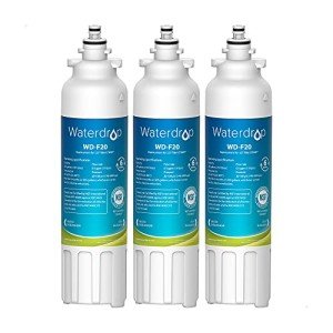 Waterdrop Refrigerator Water Filter, 3 Pack