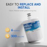 LG and Kenmore Refrigerator Water Filter Replacement 3-Pack