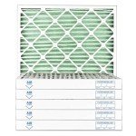 20x25x2 MERV 13 Pleated Air Filters - 6 Pack