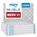 Aerostar MERV 11 Pleated Air Filter – 14x18x2