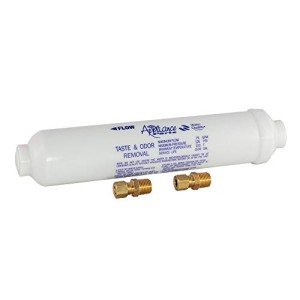 EZ-Flo 10 Inch Brass Water Filter with Adapters