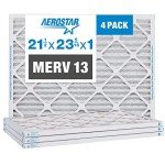 MERV 13 Pleated Air Filters, 4 Pack