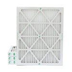 4-Pack MERV 13 Pleated Air Filters, 14x20x2