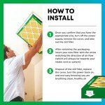 14x20x2 MERV 11 Pleated Air Filter Pack