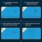 SpiroPure NSF Certified Fridge Water Filter (3 Pack)