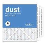 AIRx MERV 8 Pleated Air Filters 4-Pack