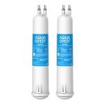 AQUA CREST Replacement Refrigerator Water Filters (2 Pack)