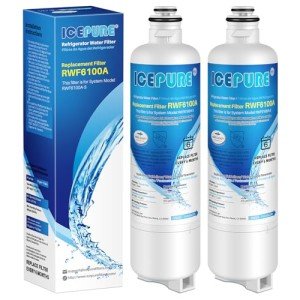 ICEPURE Bosch Refrigerator Water Filter Replacement 2-Pack