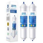 Golden IcePure Inline Water Filter Replacement (2 Pack)