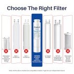 FrigiLife Refrigerator Water Filter 3-Pack Replacement