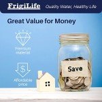 FrigiLife Refrigerator Water Filter 3-Pack Replacement