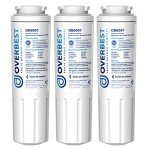 Overbest UKF8001 EveryDrop Refrigerator Water Filters - 3 Pack