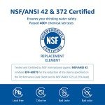 Overbest UKF8001 EveryDrop Refrigerator Water Filters - 3 Pack