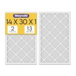Maycold 14x30x1 MERV 13 Air Filters - 2 Pack