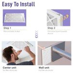 Maycold 14x30x1 MERV 13 Air Filters - 2 Pack