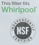 HDX FMM-2 Water Filter for Whirlpool Refrigerators