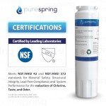 PureSpring NSF Certified Refrigerator Water Filter (3 Pack)