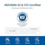 Overbest Replacement Water Filter for Kenmore & Everydrop