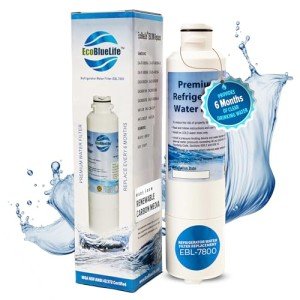EcoBlueLife Replacement Water Filter for Refrigerators