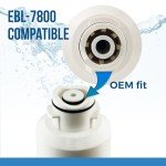 EcoBlueLife Replacement Water Filter for Refrigerators