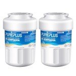 PUREPLUS Refrigerator Water Filter 2 Pack Replacement