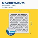 Aerostar MERV 8 Pleated Air Filters - 4 Pack