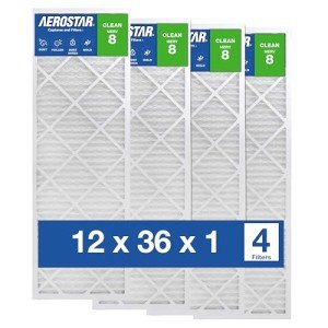 Eco-Aire Aerostar MERV 8 Pleated Air Filters