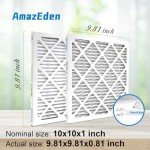 MERV 8 Pleated HVAC Air Filters (4-Pack)