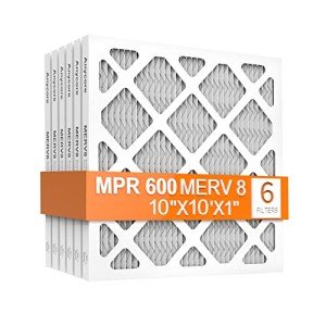 Anycore 10x10 AC Furnace Air Filter, 6 Pack