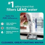 PUR PLUS 30-Cup Water Filter Dispenser - White