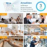 MERV 8 Pleated HVAC Air Filters (4-Pack)