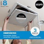 Simply Filters MERV 8 10x10 Air Filter Pack