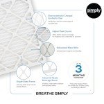 10x10x1 MERV 8 Air Filter 4-Pack
