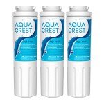 Aqua Crest Refrigerator Water Filter Replacement Pack of 3