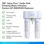 3M Aqua-Pure DW8090 Under Sink Water Filters