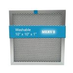 Washable MERV 8 Electrostatic Air Filter 10"x10"x1