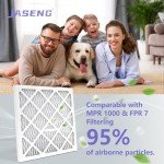 JASENG 14x14x1 MERV 11 Air Filters 4 Pack