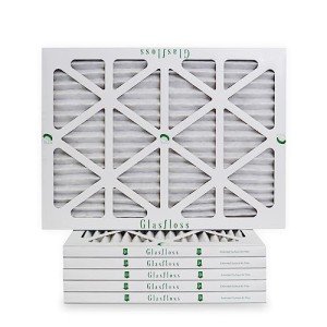 Glasfloss MERV 10 Pleated Air Filters - Box of 6