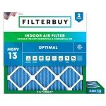 15x15x1 MERV 13 Air Filters (2-Pack)