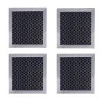 Whirlpool-Compatible Carbon Filter Replacement Pack - 4 Count