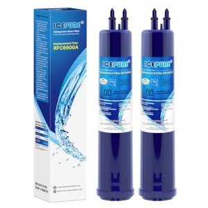 ICEPURE Refrigerator Water Filter 2-Pack Replacement